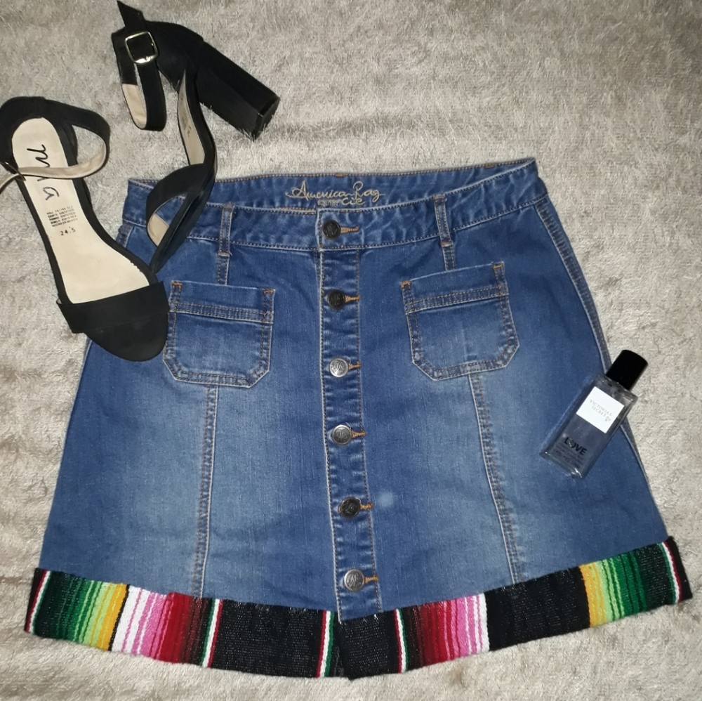 Jean skirt